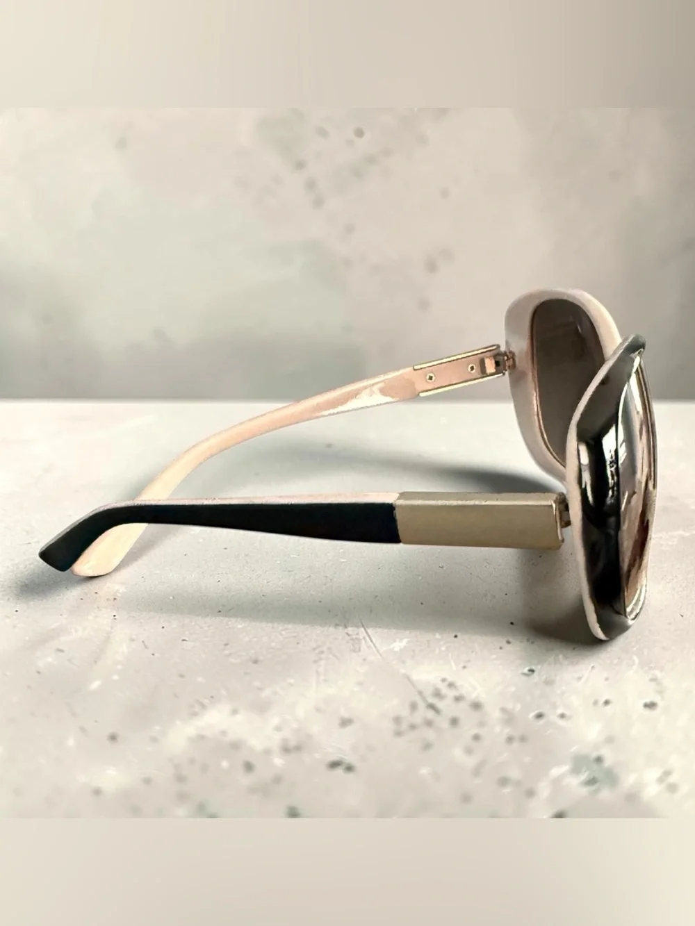 Ann Taylor Two-Tone Oversized Sunglasses